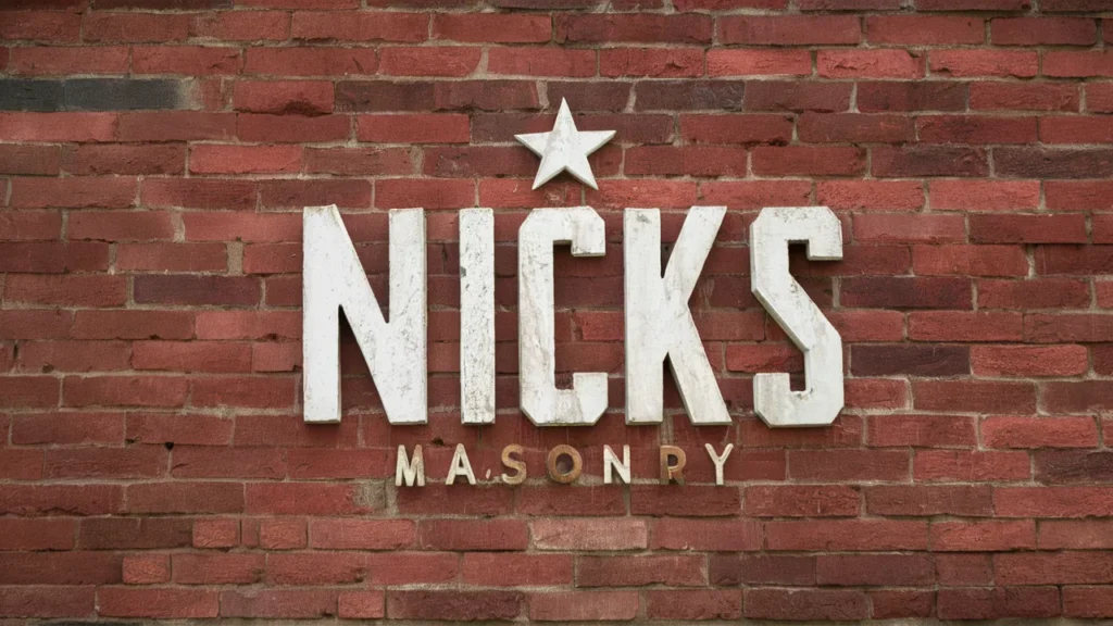 nicks masonry